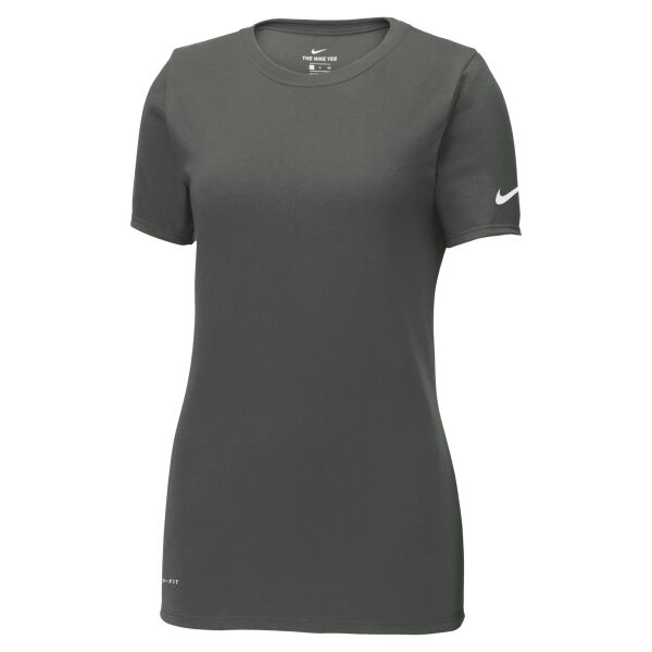 NIKE Dri-FIT COTTON/POLY SCOOP NECK LADIES' TEE Thumbnail