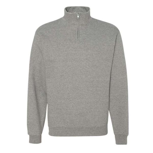 BreastStrokes - Unisex Nublend® Cadet Collar Quarter-Zip Sweatshirt Thumbnail