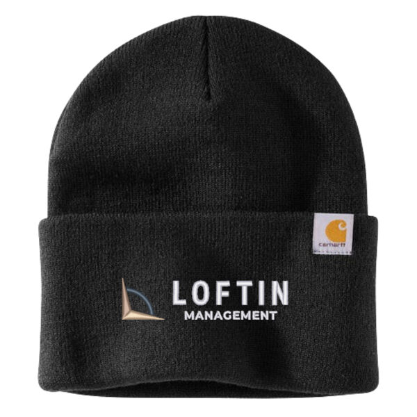 Embroidered Carhartt Knit Cuffed Beanie Thumbnail